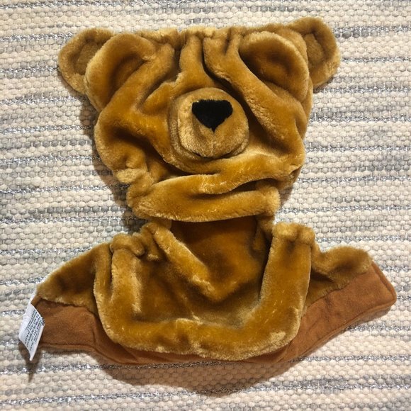 Vintage Plush Brown Bear Baby Diaper Cover - Picture 1 of 5